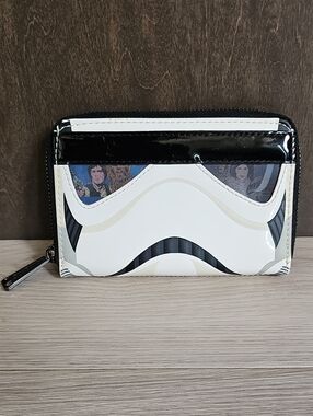 Loungefly Disney Star Wars Stormtrooper Zip Bifold Wallet